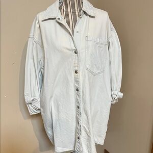 Agolde Mini Denim Dress